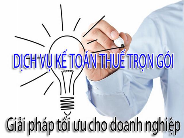 Dịch vụ kế toán thuế trọn gói