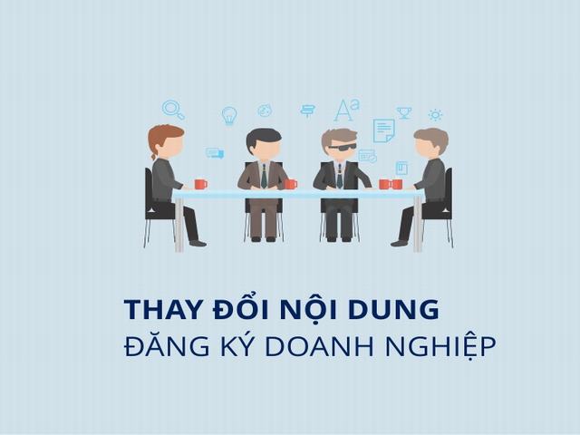 DV tư vấn thay đổi nội dung đăng ký kinh doanh